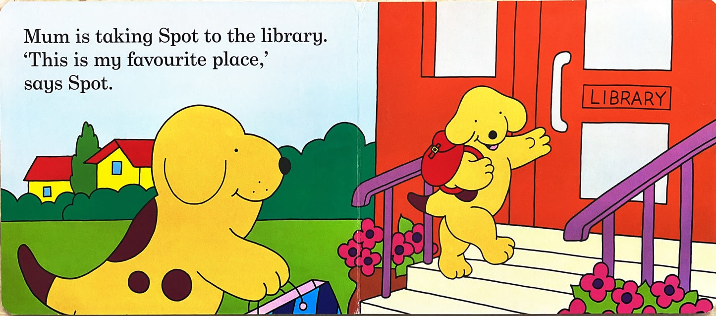 Spot goes to Library