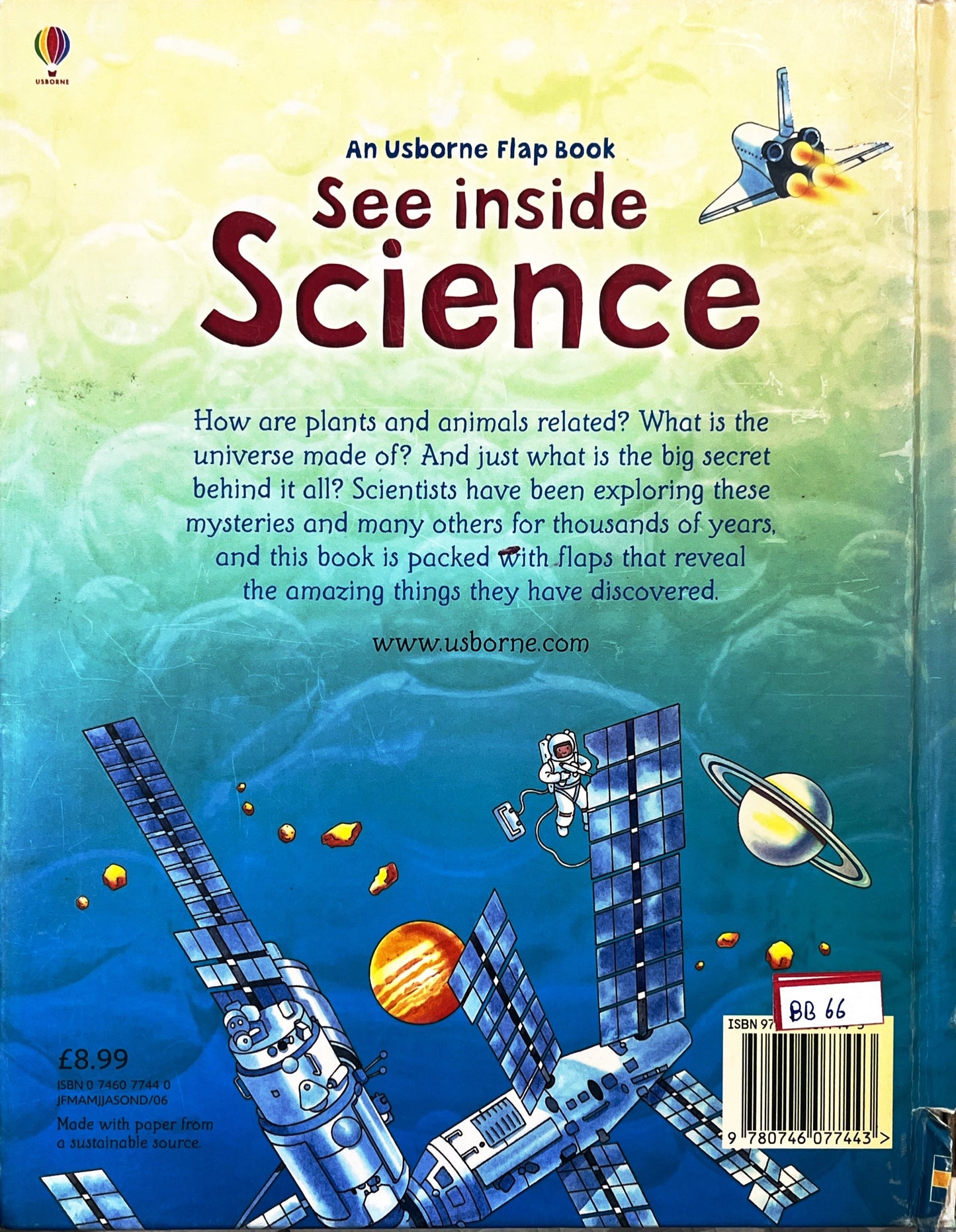 Usborne See Inside Science (Lift the Flaps)