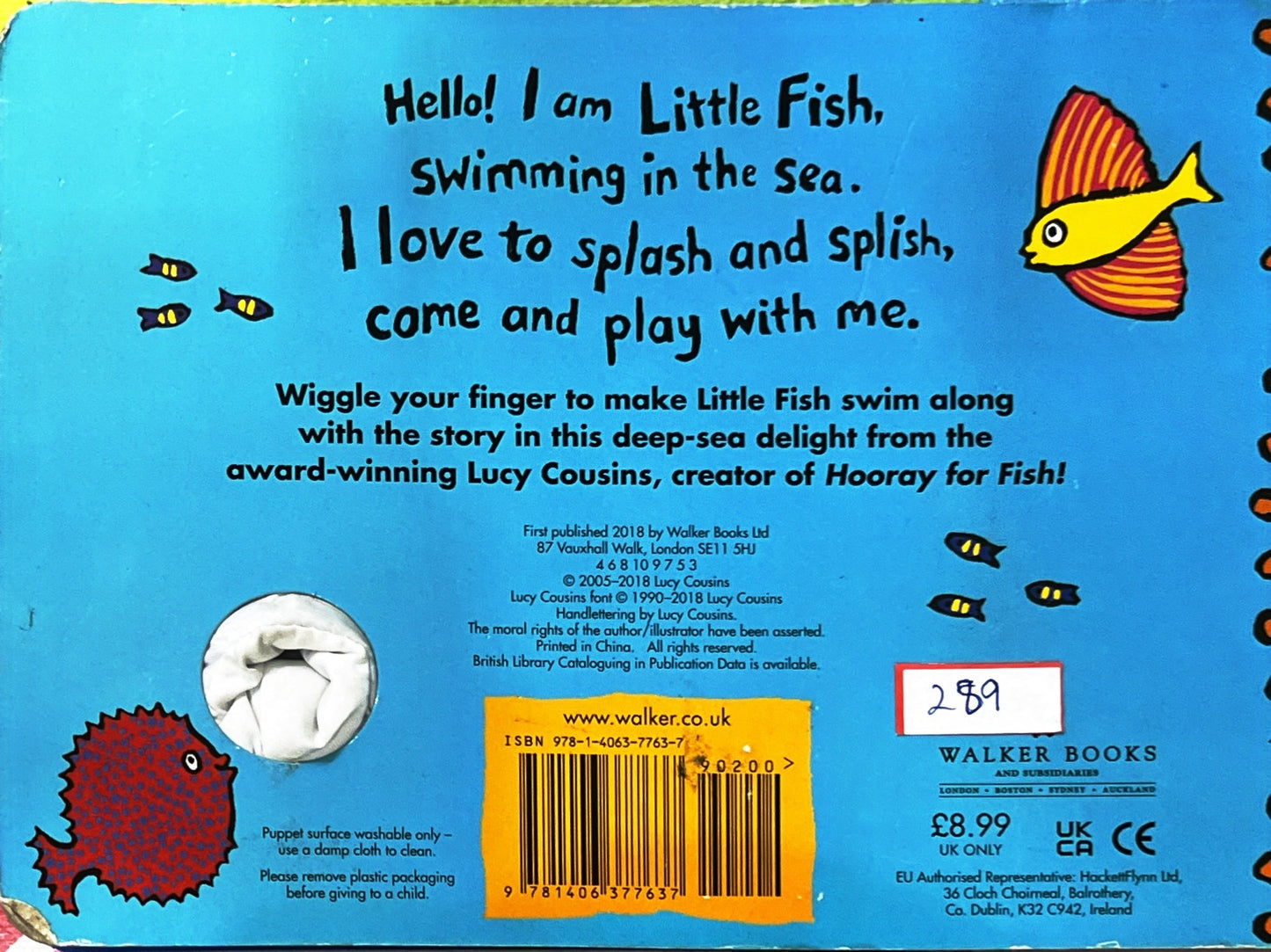 I am Little Fish (Finger Puppet)