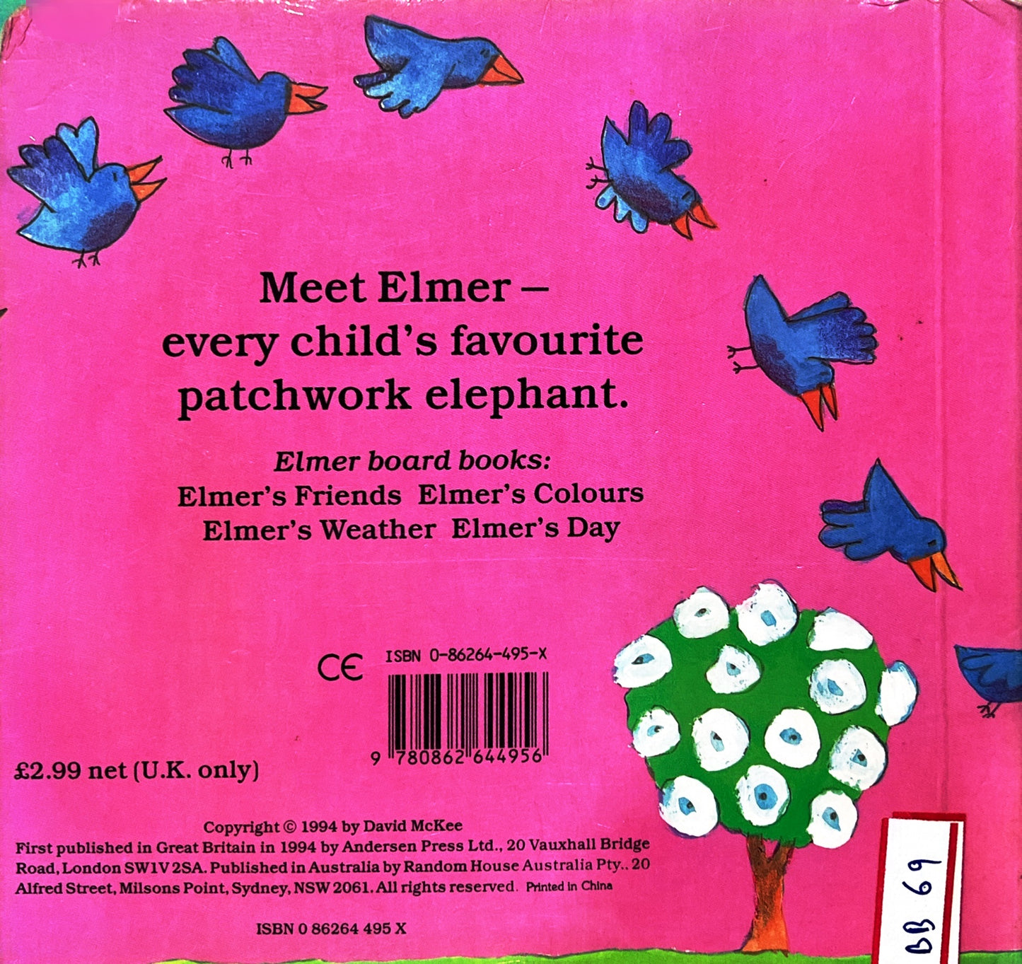 Elmer's Friends (Board Book)