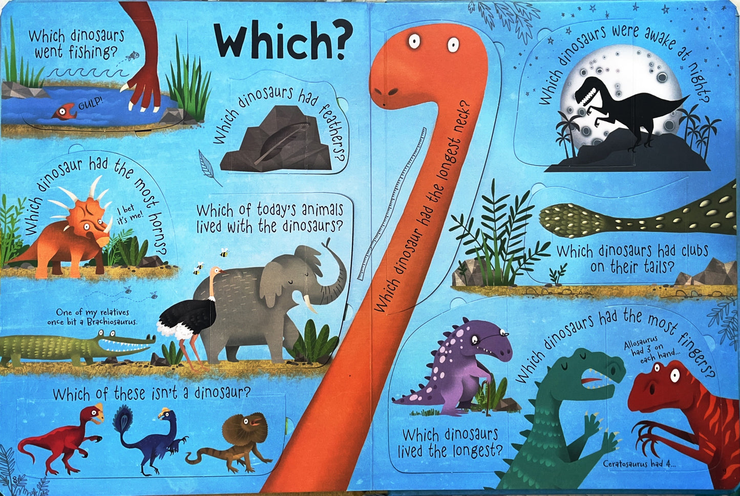 Usborne Questions and Answers about Dinosaurs (Lift the Flaps)