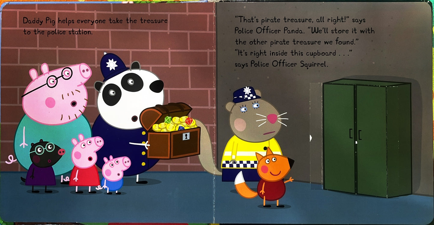 Peppa's Buried Treasure (Flaps)