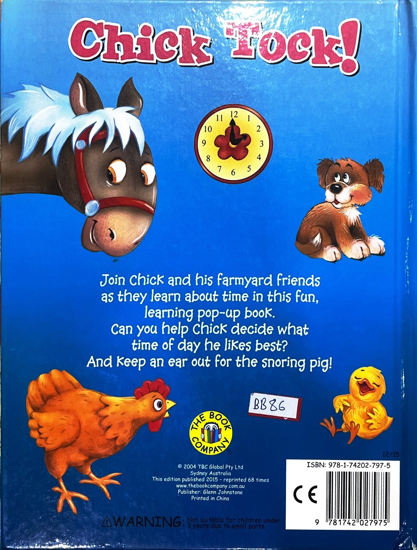 Chick Tock! (Pop Up Book)