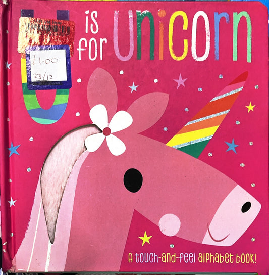 U is foe Unicorn (Touch and Feel cover)