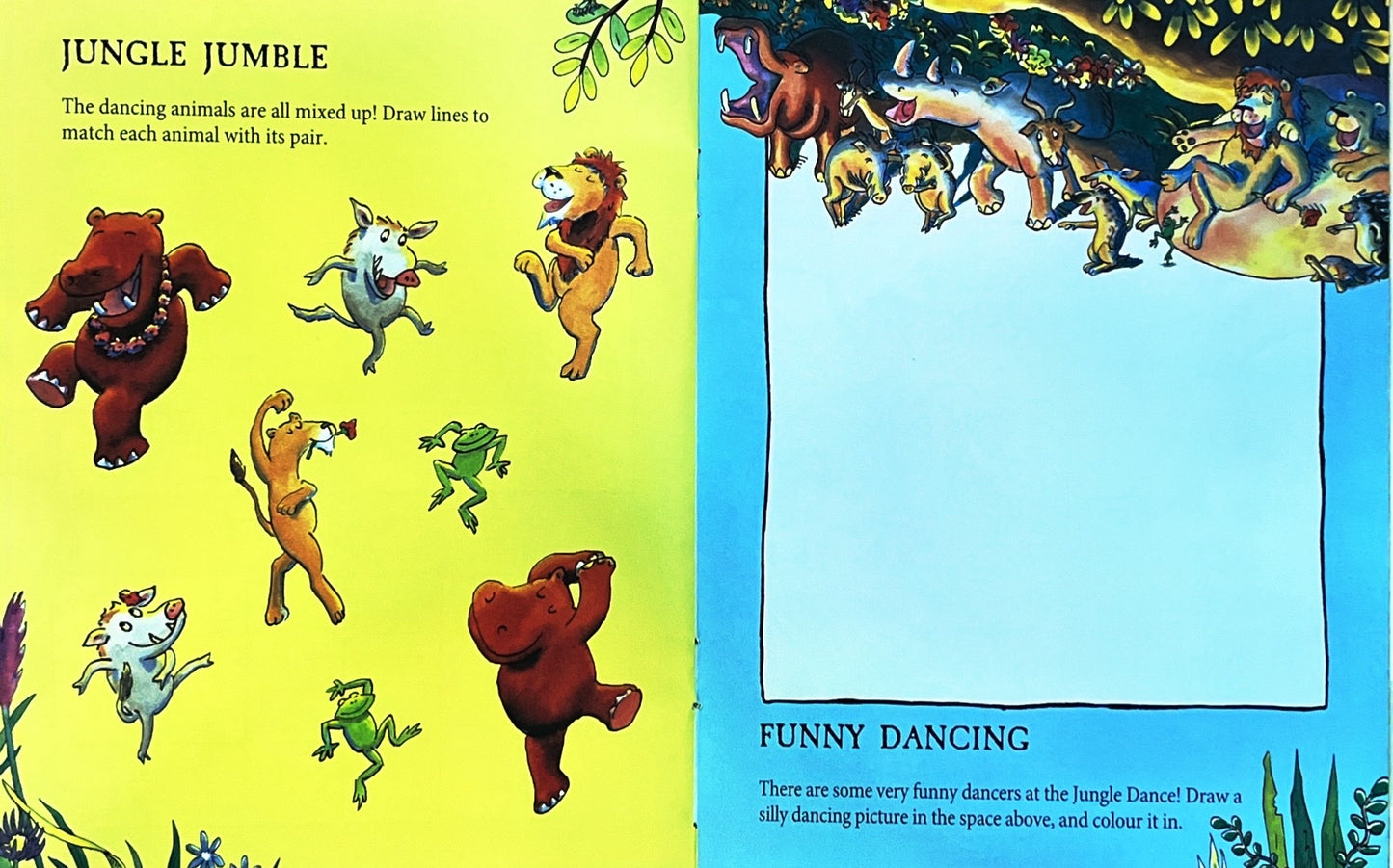 Giraffe can't dance (Activity Book)