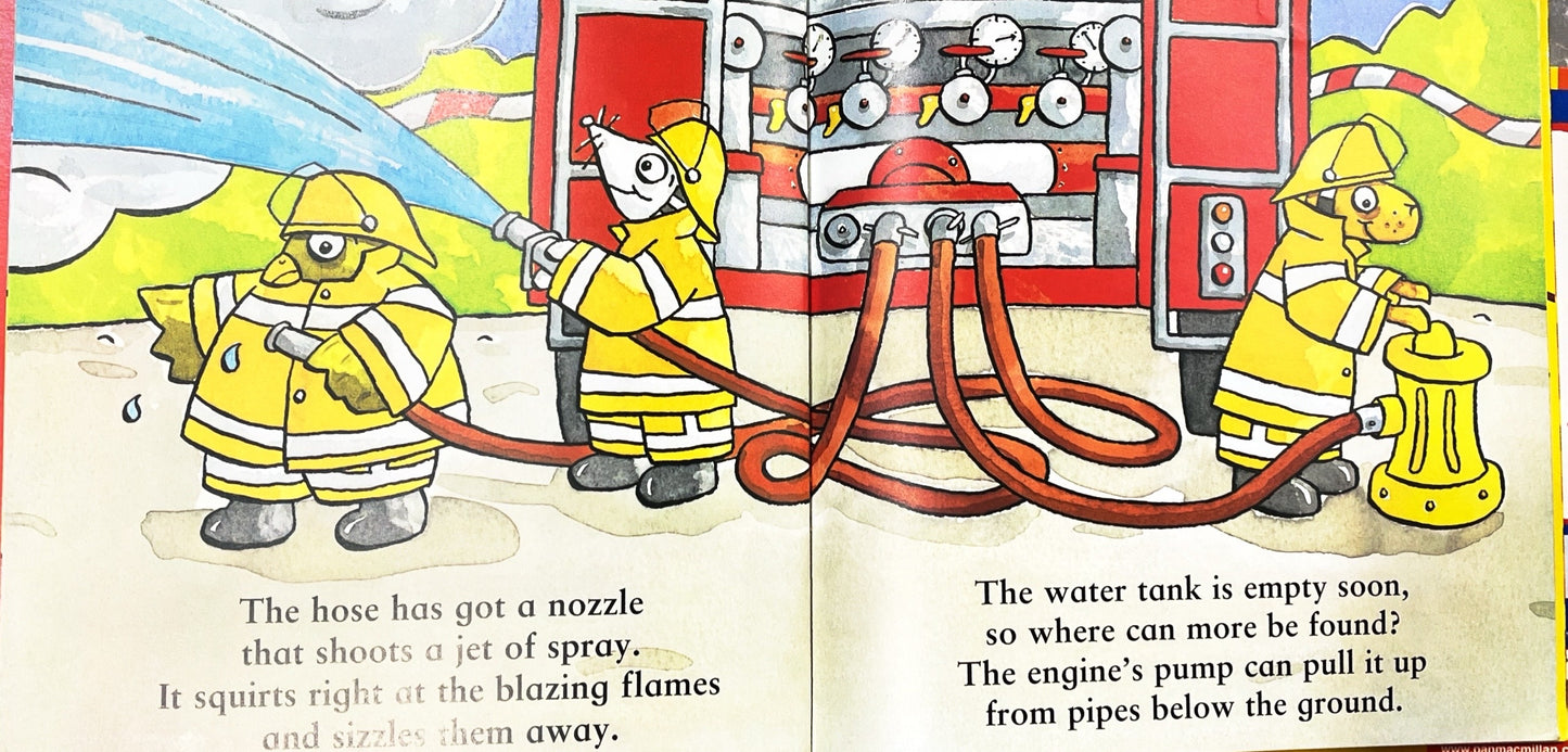 Tony Mitton Combo (Aeroplanes, Trucks, Fire Engines and Diggers)