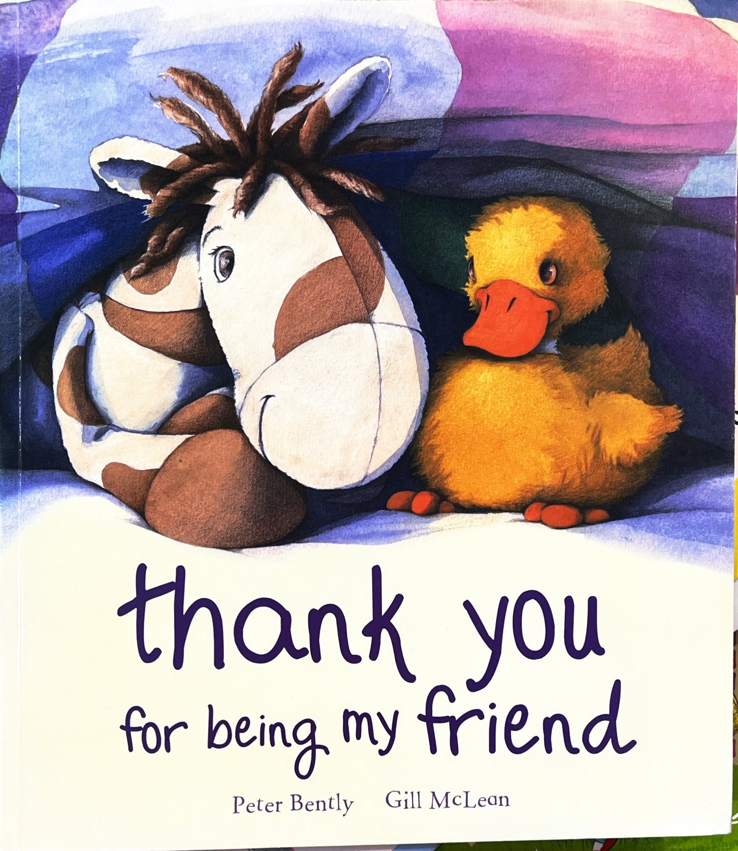 Thank you my being my friend