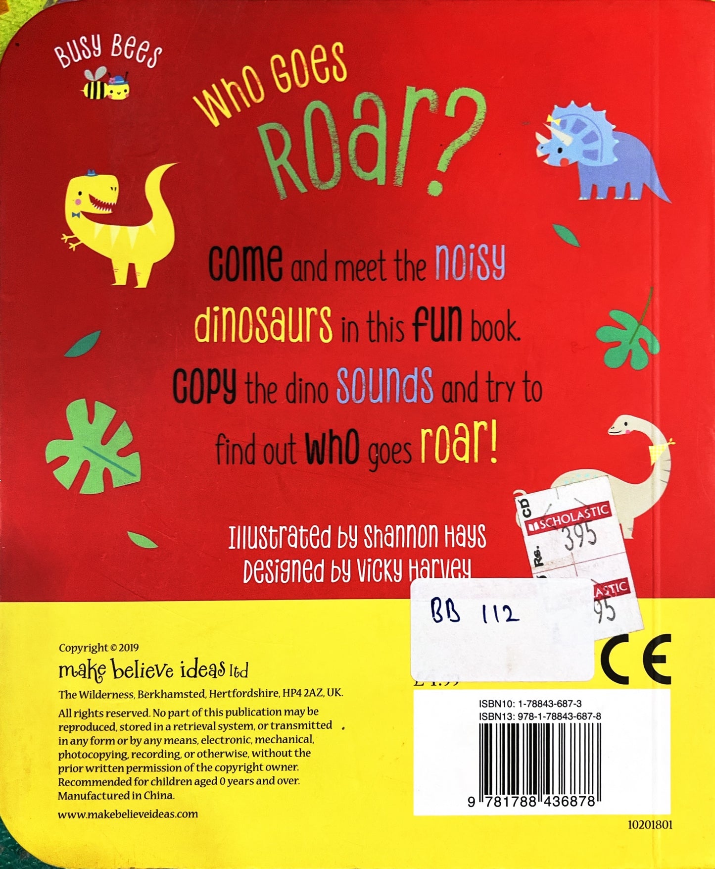 Who goes Roar? (Tabbed Book)