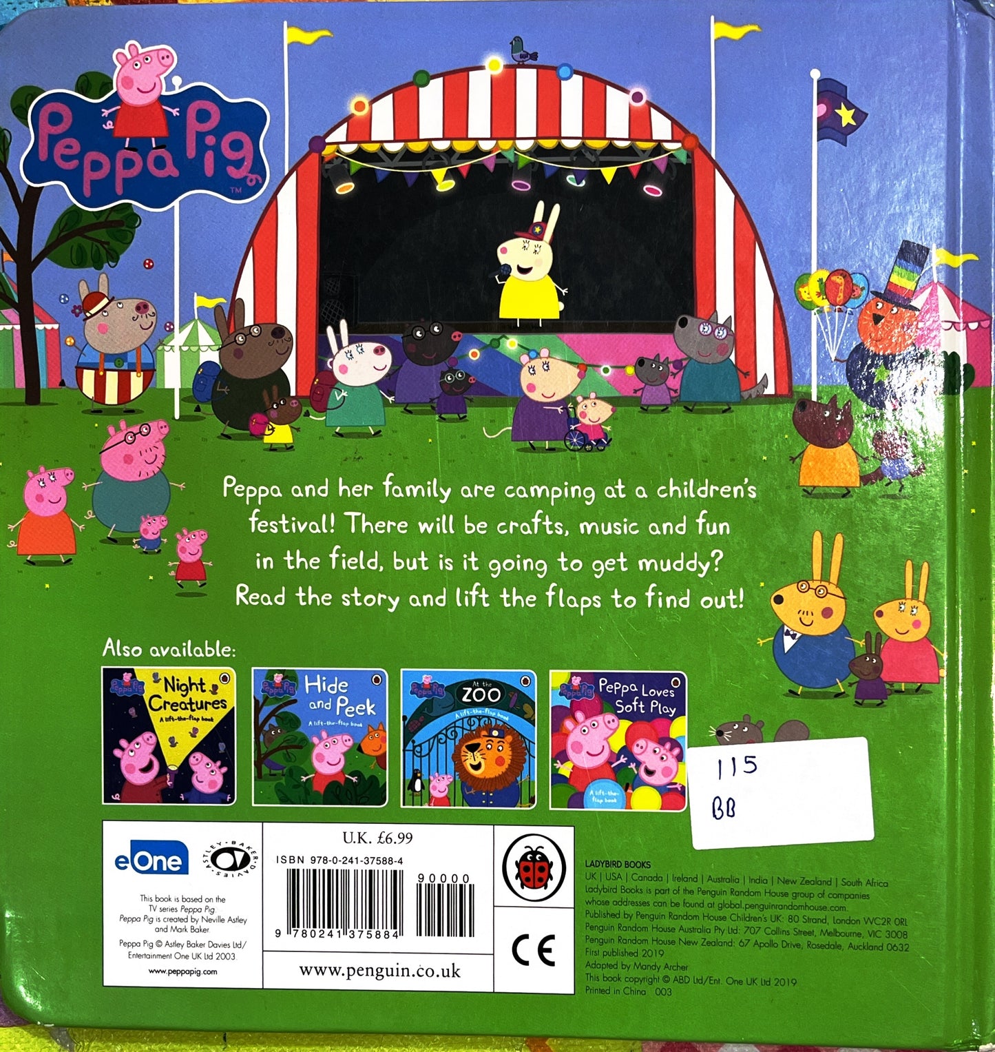 Peppa Muddy Festival (Board Book)