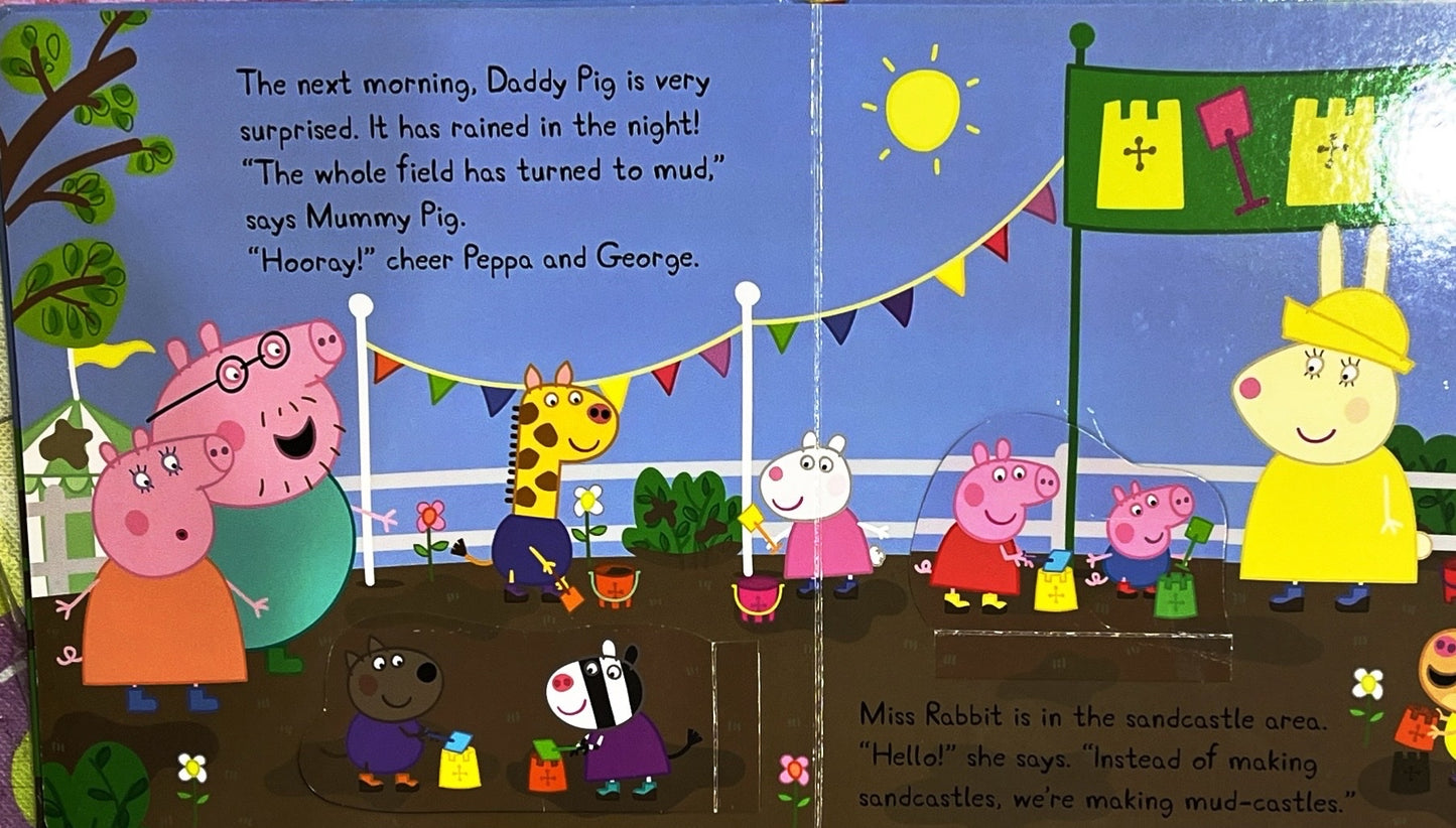 Peppa Muddy Festival (Board Book)