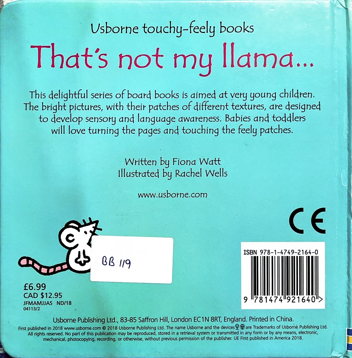 That's not my Llama (Touch and Feel)