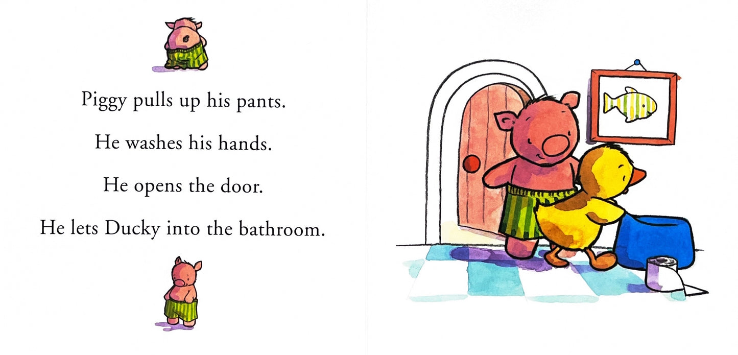 Nappy Duck and Potty Piggy (Potty Training Book)