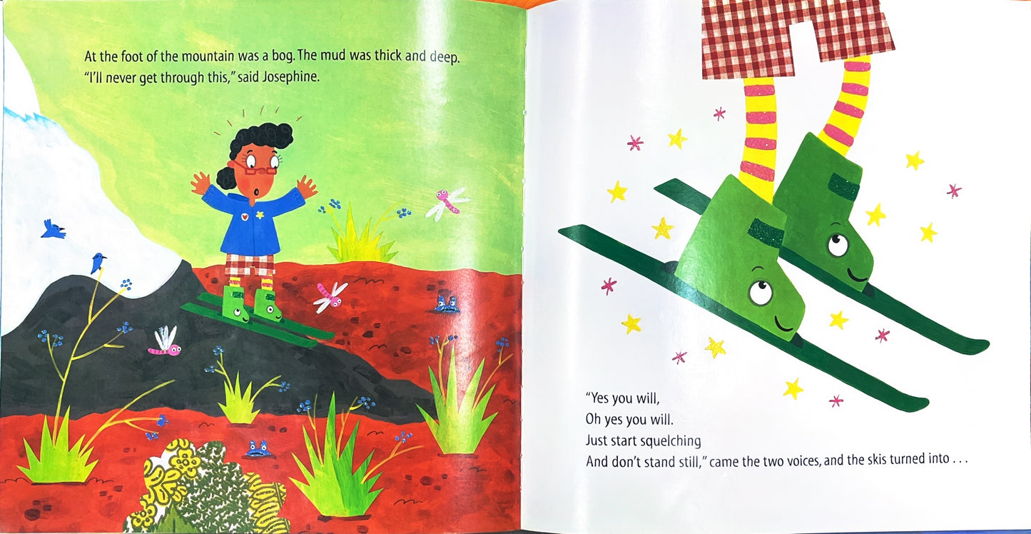 The Princess and the Wizard and the Girl and The Magic Shoes Combo (Glittery Pages)