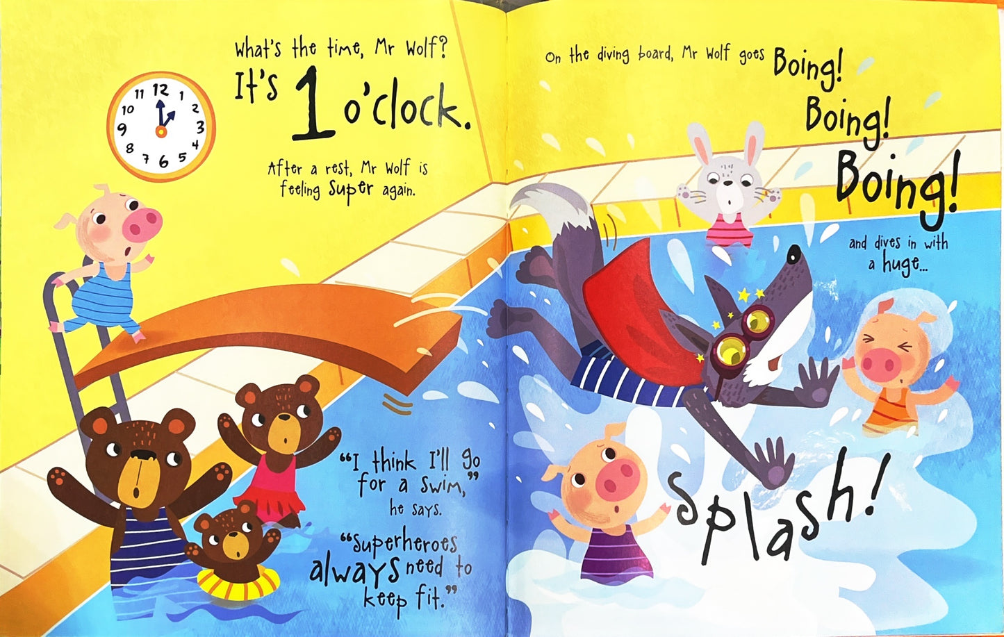 What's the time Mr. wolf?