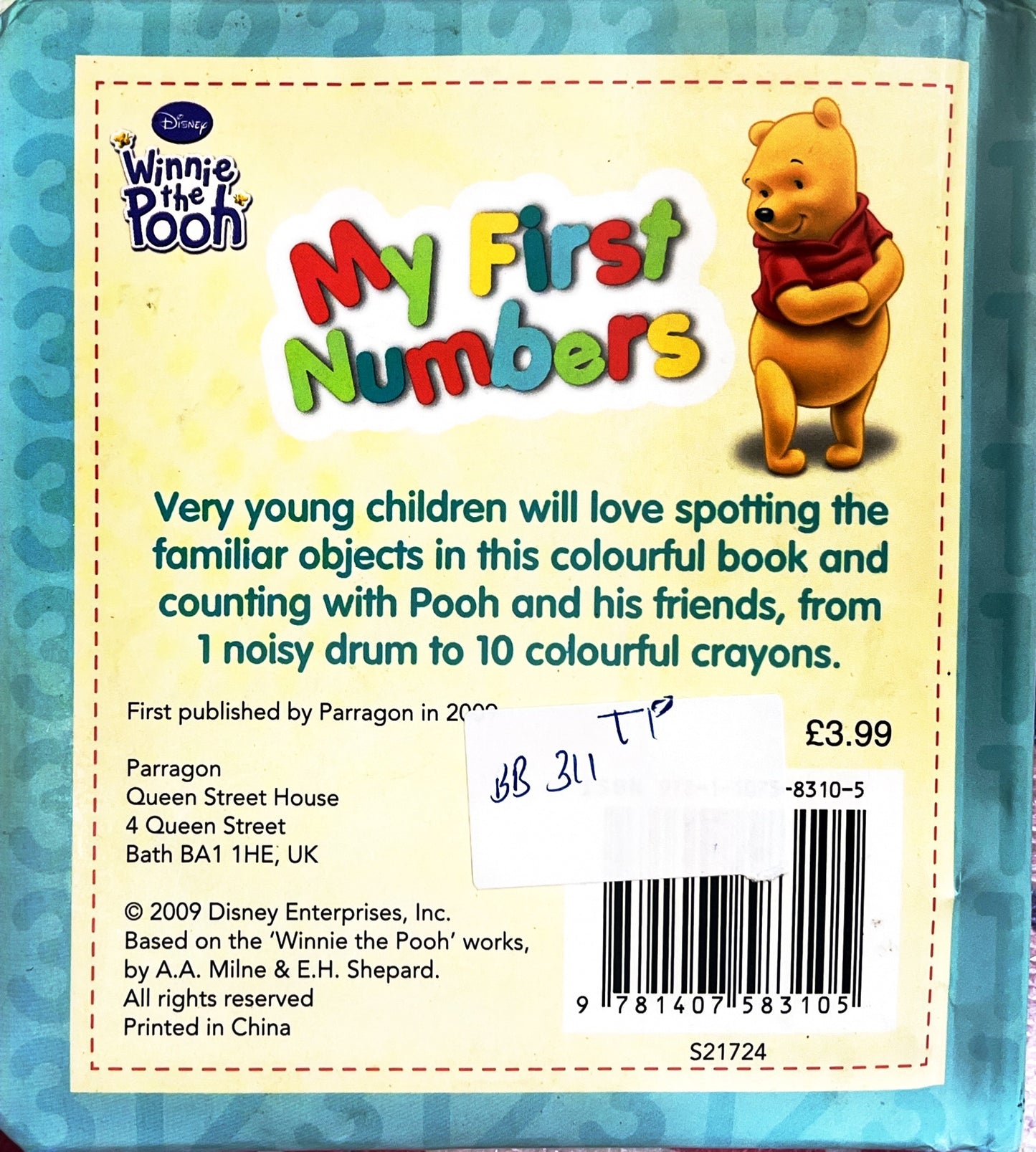 My First Numbers (Padded Board Book)