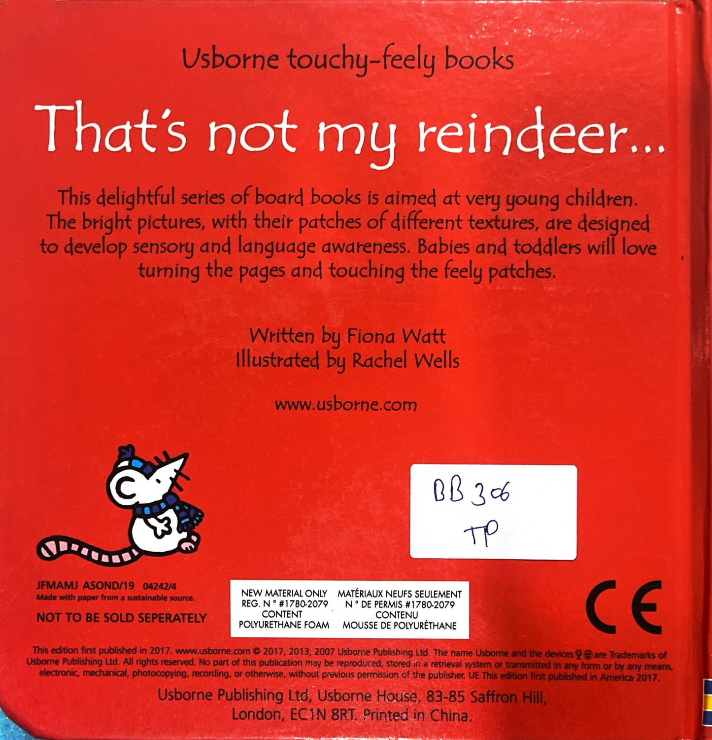 That's not my reindeer (Touch and Feel)