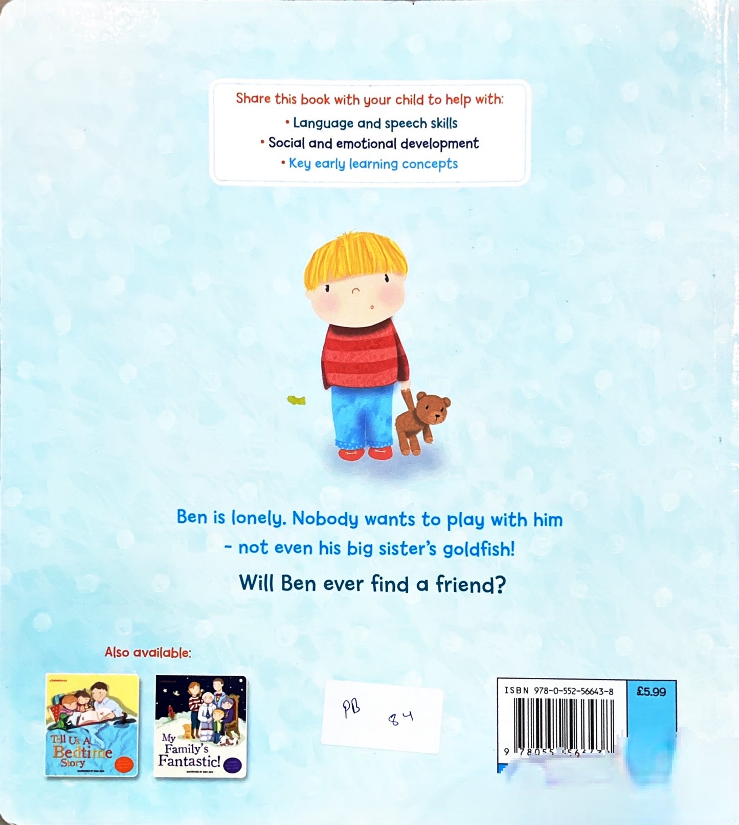 Will you be my friend?