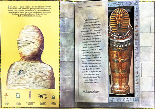 Egyptian Mummies (Pop Up Book): Rare Find