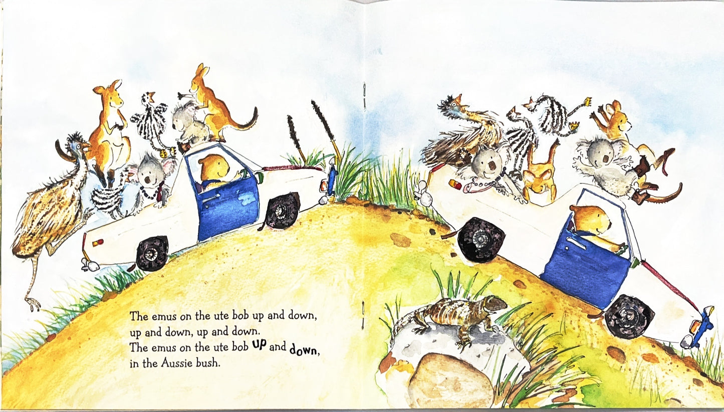 The wheels on the Ute go round and round