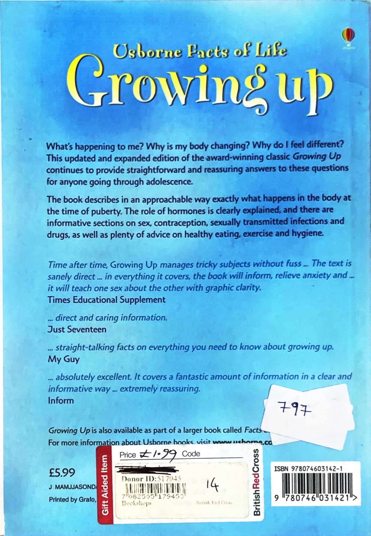 Growing Up! (For Girls)