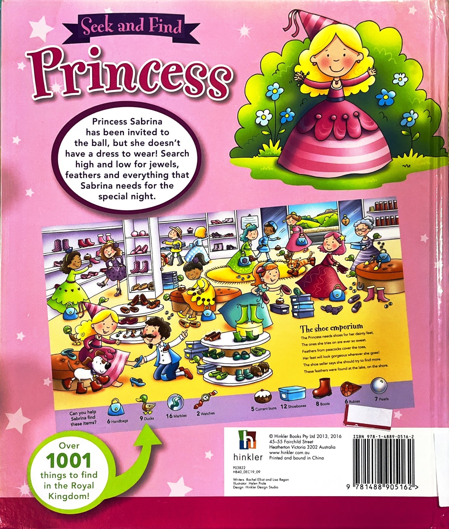 Seek and find Princess (Activity Book)