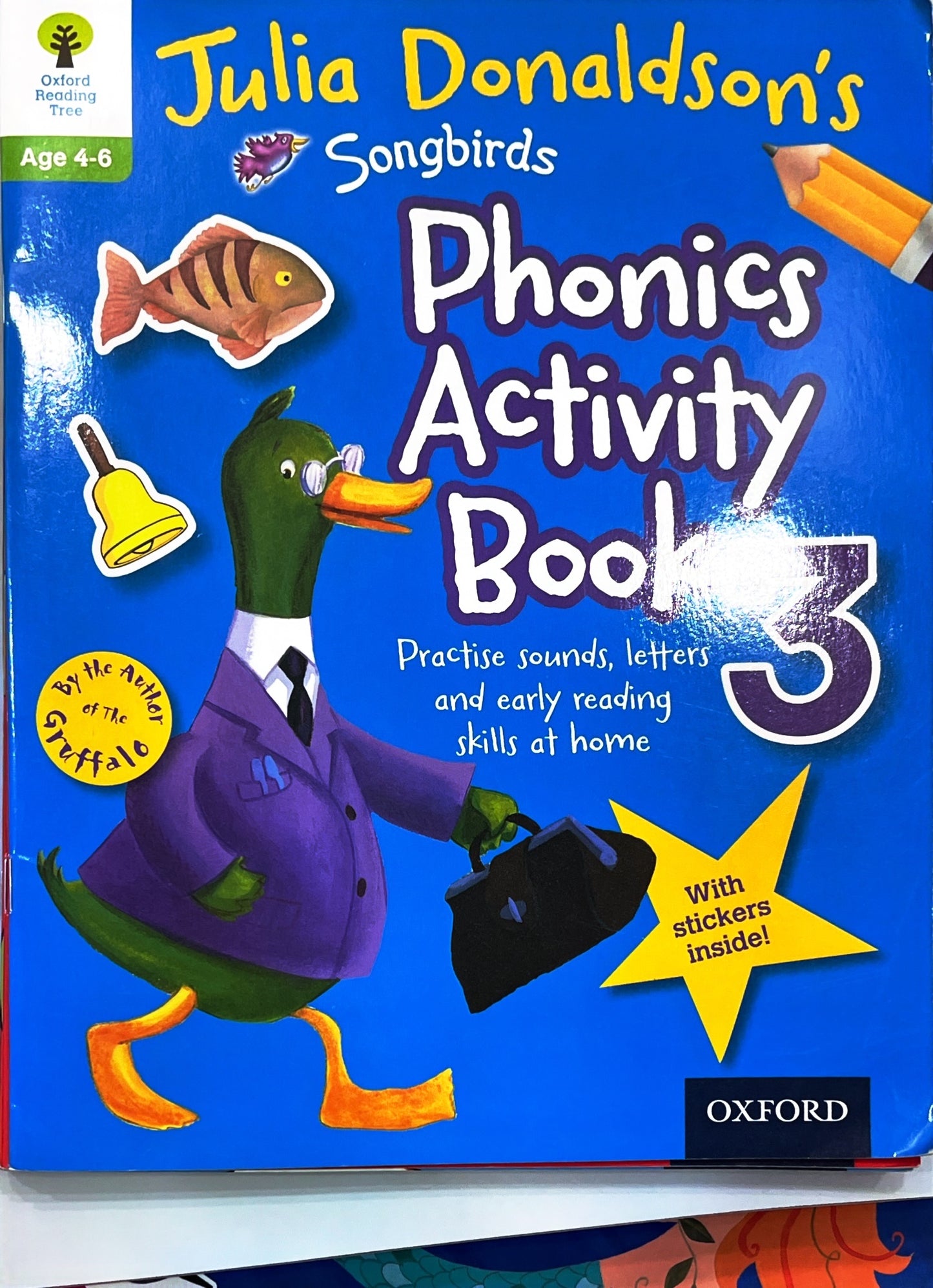 Julia Donaldson Phonics Activity Book Set (5 Books) Level 2,3,4,5,7
