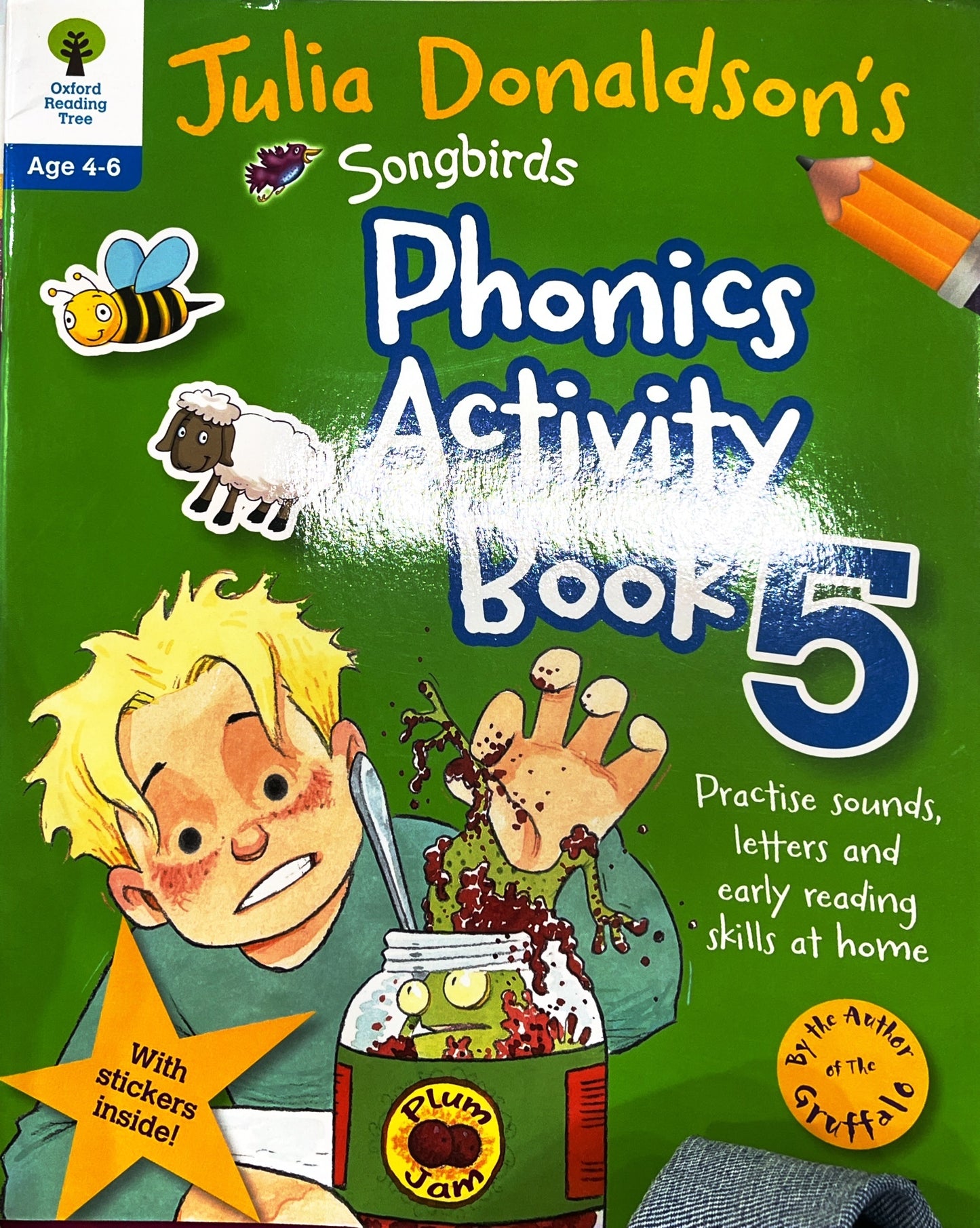 Julia Donaldson Phonics Activity Book Set (5 Books) Level 2,3,4,5,7