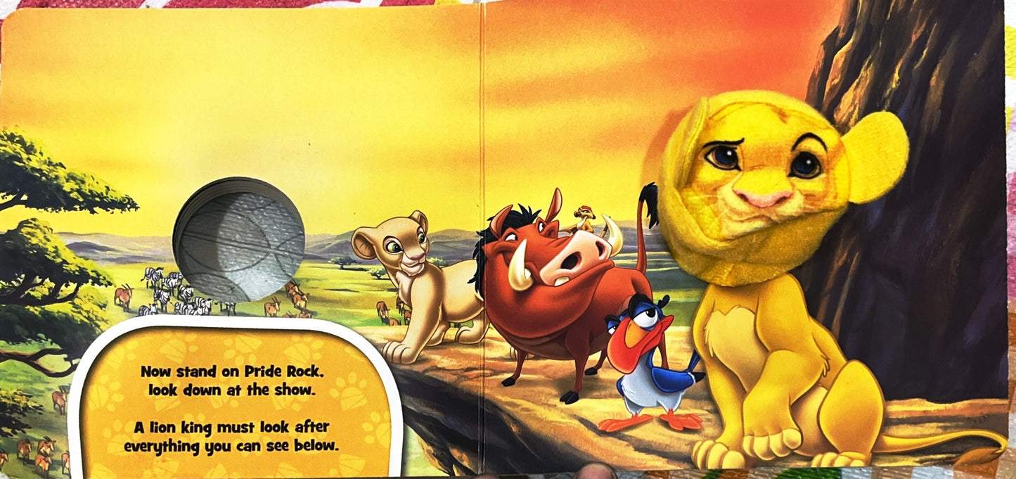 Simba Puppet Book (finger Puppet)