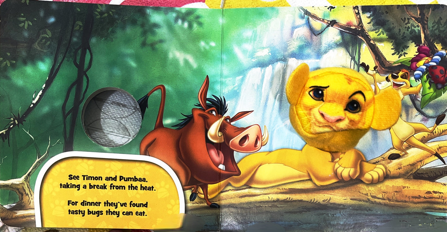 Simba Puppet Book (finger Puppet)