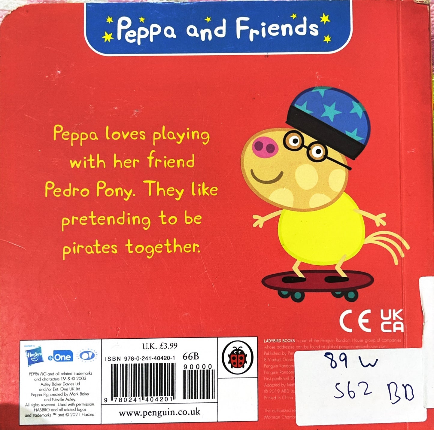 Pedro Pony (Peppa Board Book)