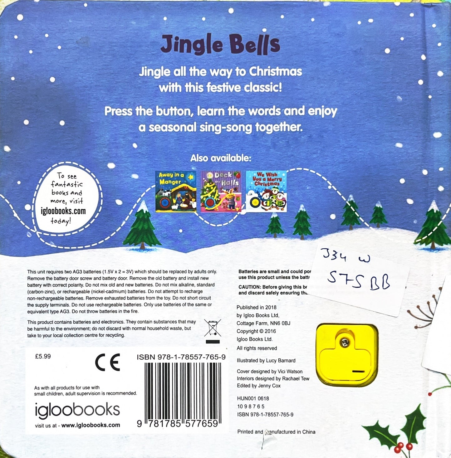 Jingle Bells (Sound Book)