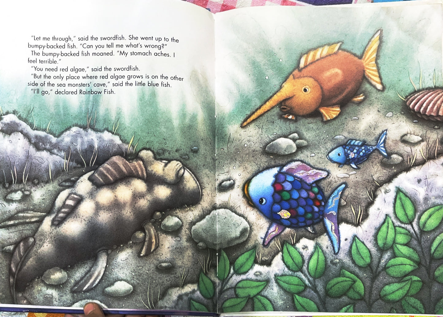 Rainbow Fish and the Sea Monster Hunt (Hardcover)