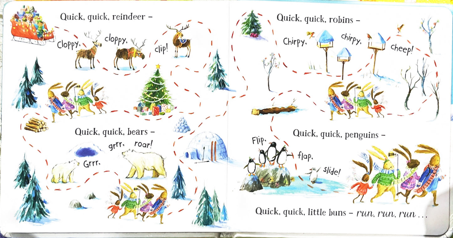 We are going on elf chase (Lift the Flaps): Giant Book