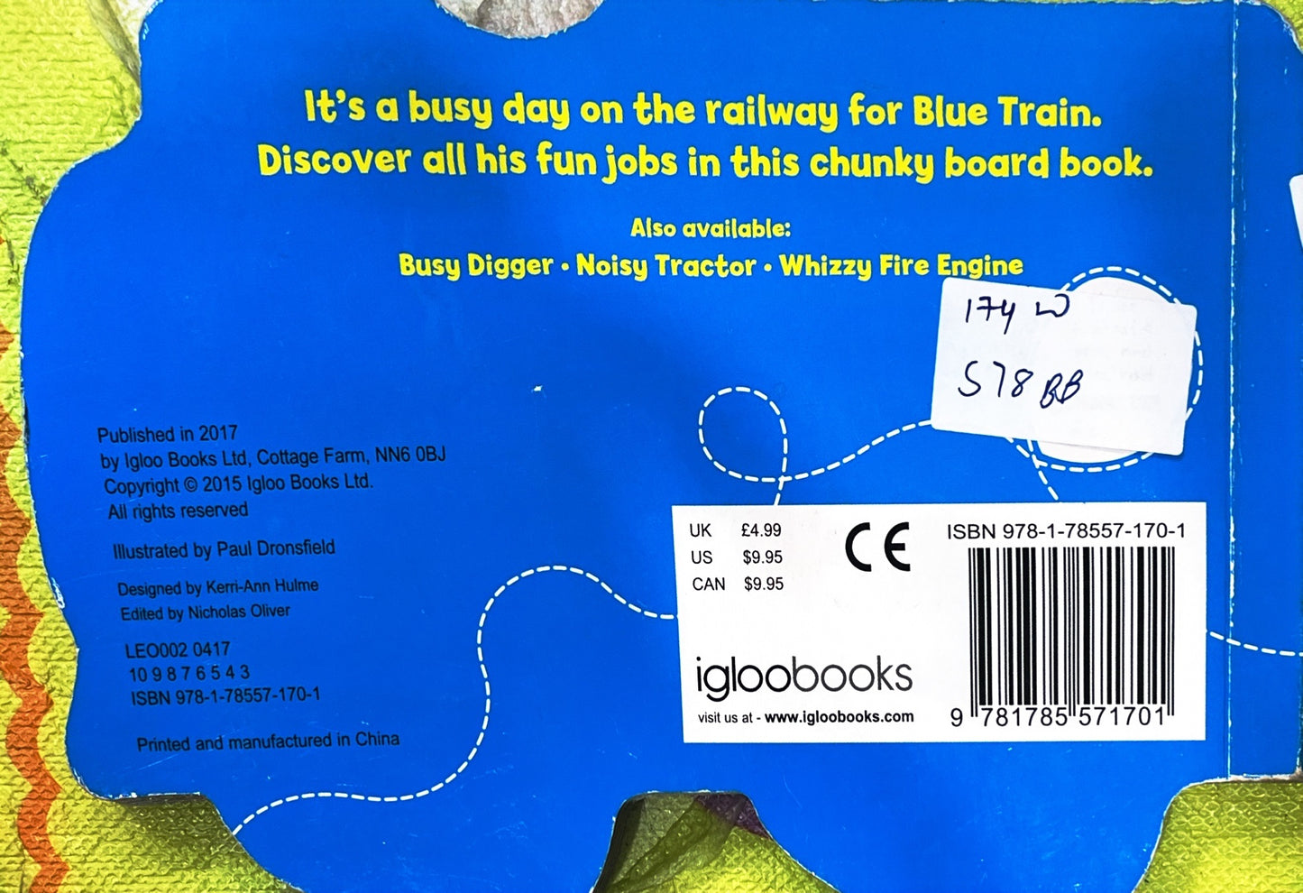 Speedy Train (Cutout Book)