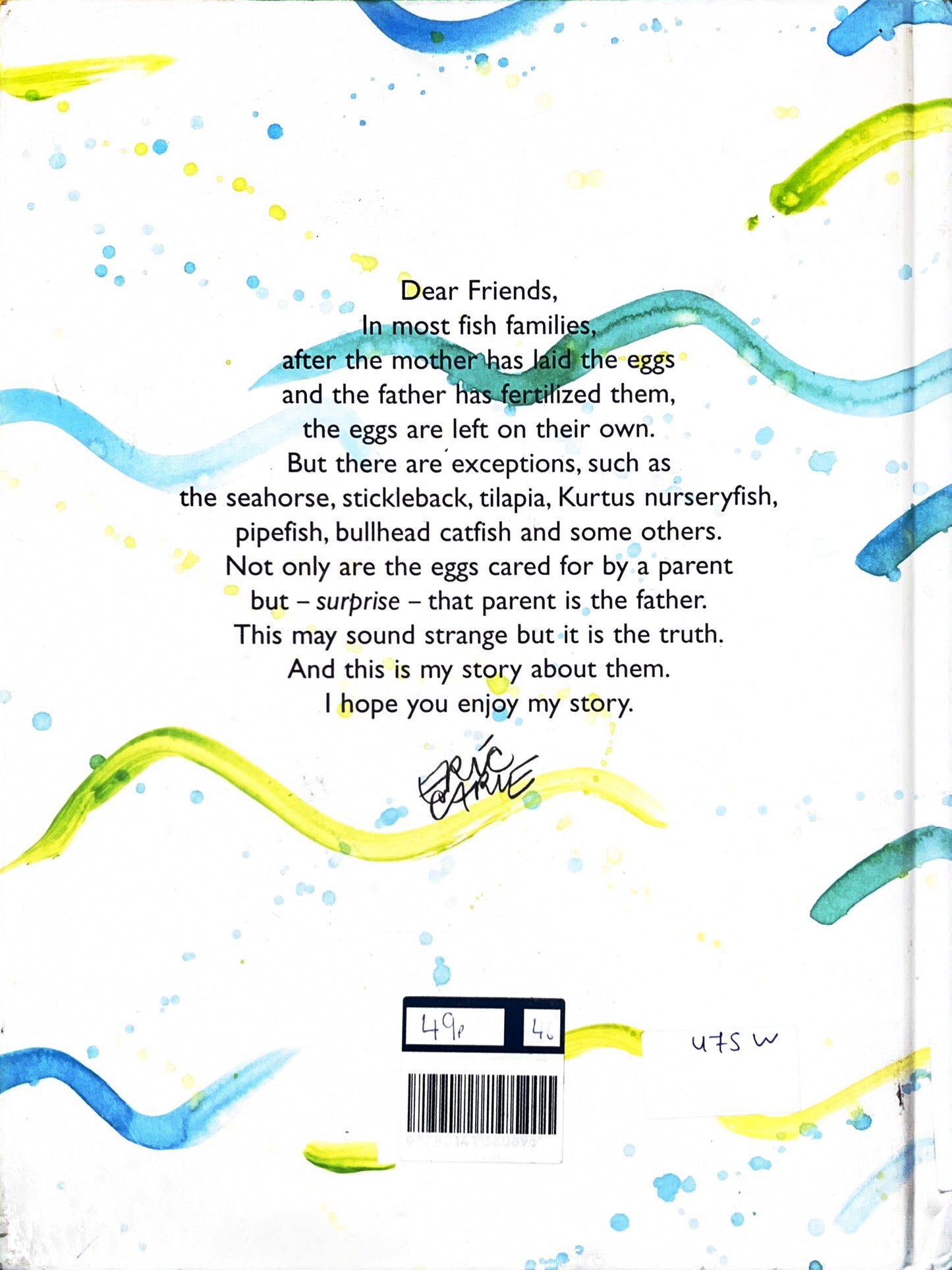 Mister Seahorse (Eric Carle): Board Book