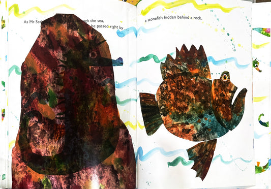 Mister Seahorse (Eric Carle): Board Book
