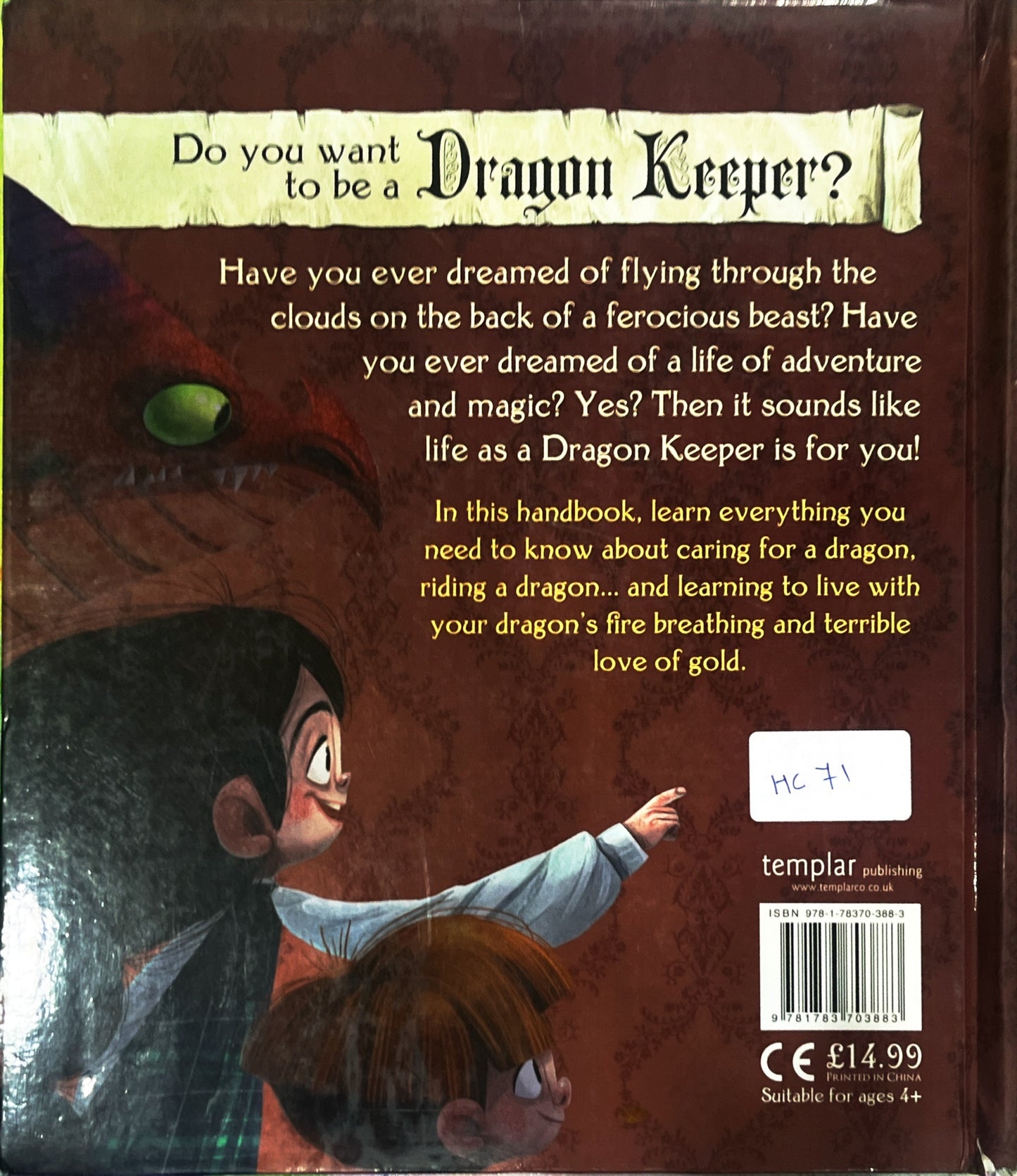 Dragons Keepers Handbook (Pop Up)