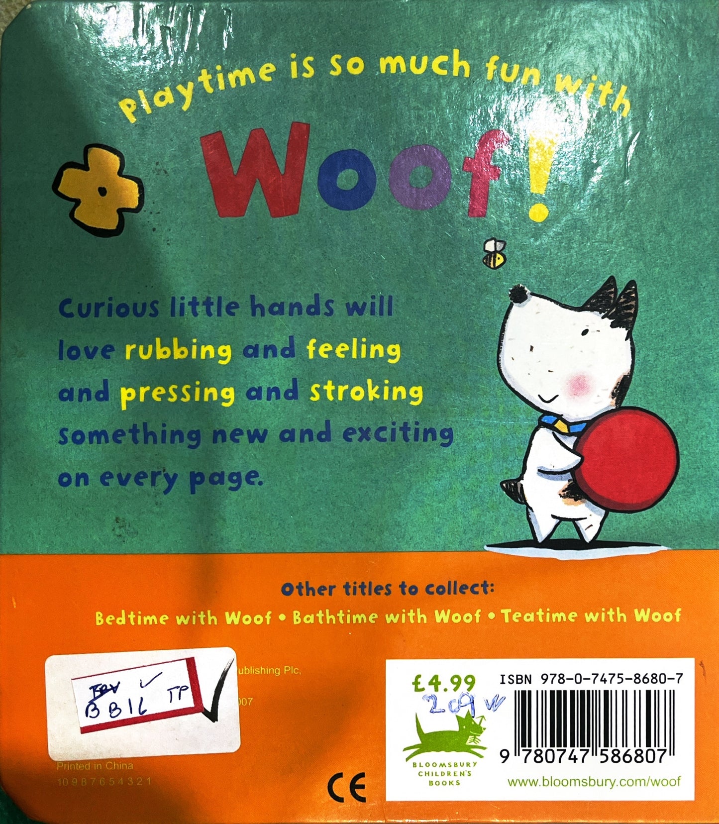 Playtime with Woof (Touch and Feel)