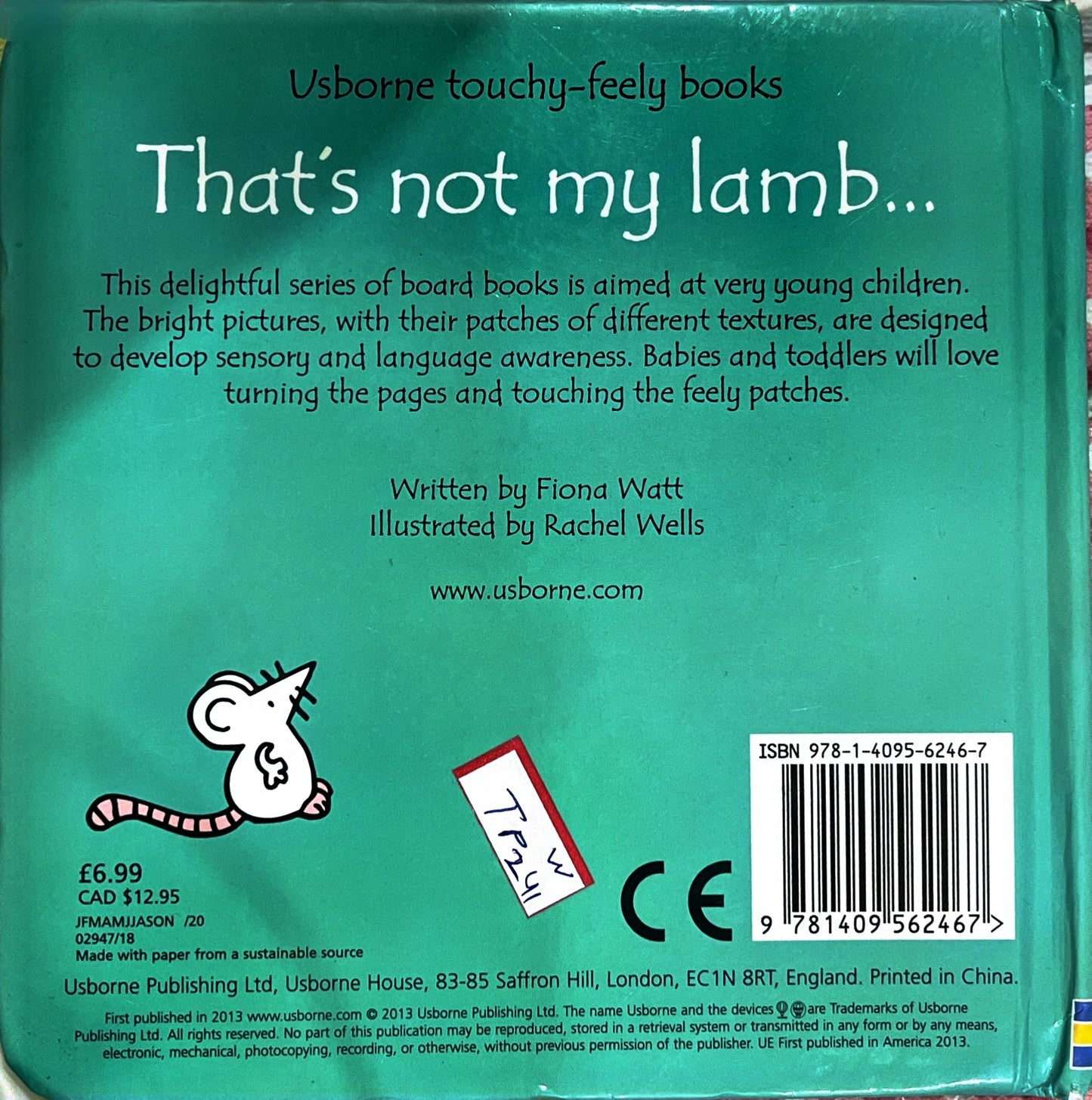 That's not my Lamb (Touch and Feel)