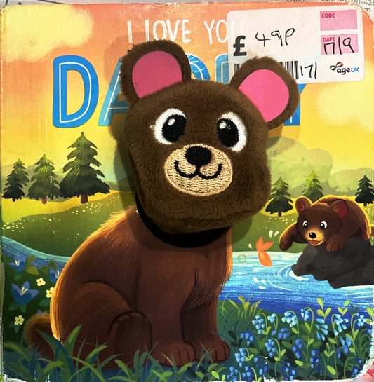 I love you daddy (Puppet Book)