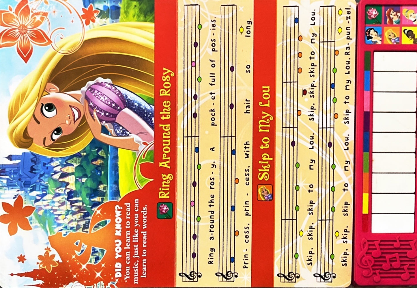 I can play piano songs (with real piano)