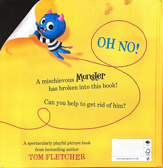 There's a monster in your Book (Hardcover)