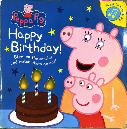 Happy Birthday Peppa ( Magic Candle Book)