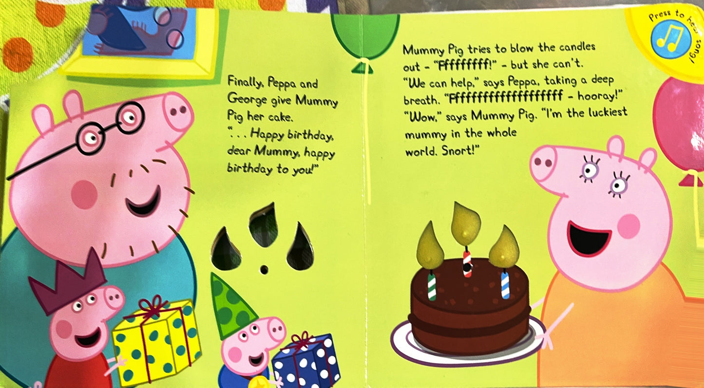 Happy Birthday Peppa ( Magic Candle Book)