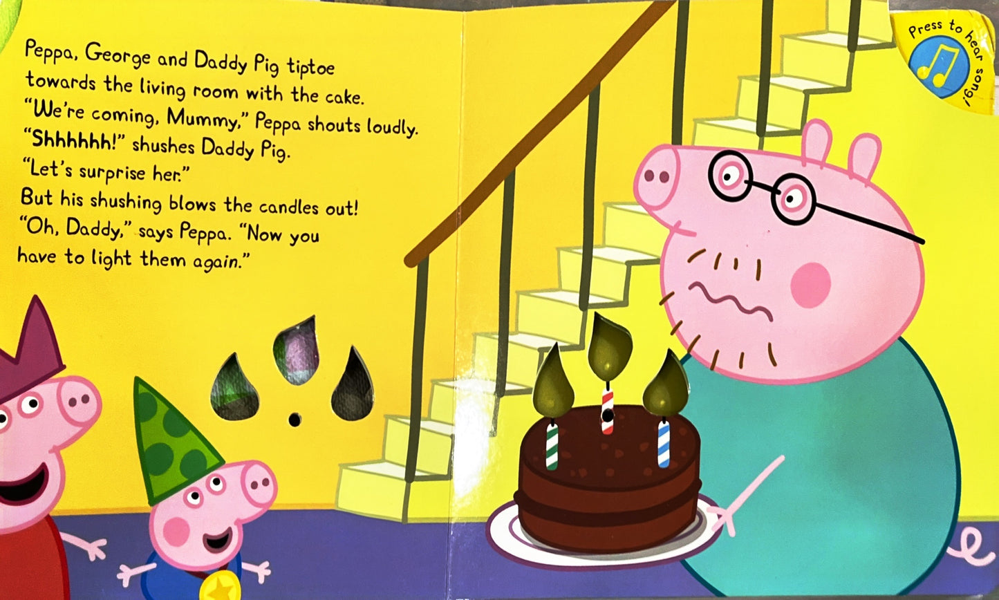 Happy Birthday Peppa ( Magic Candle Book)