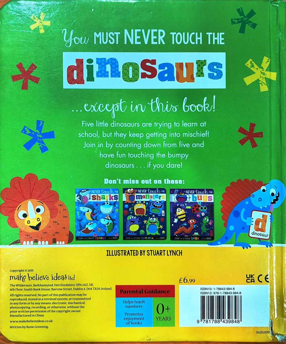 Never Touch the Dinosaurs!