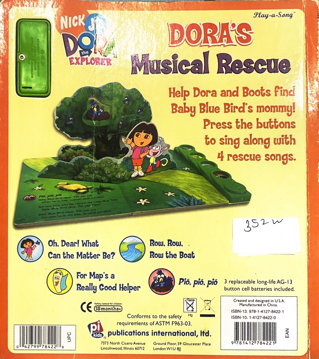 Dora's Musical Rescue (Multisound book)