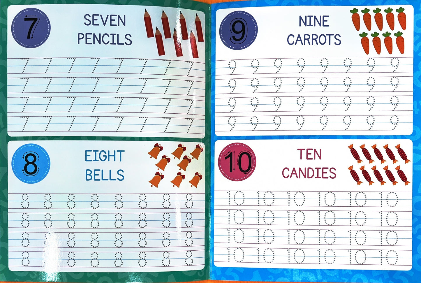 Practice Time Numbers (Wipe and Clean)