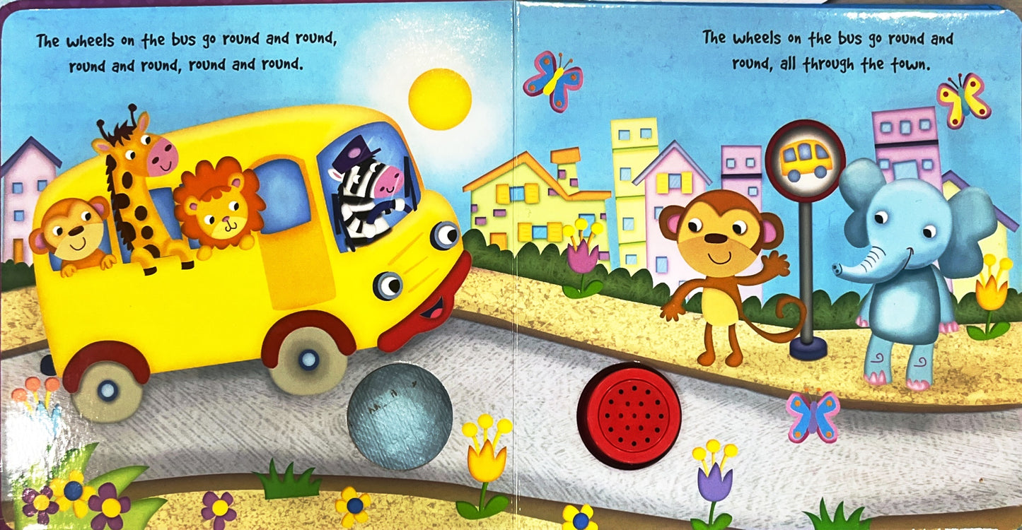 The wheels on the bus (Sound Book)