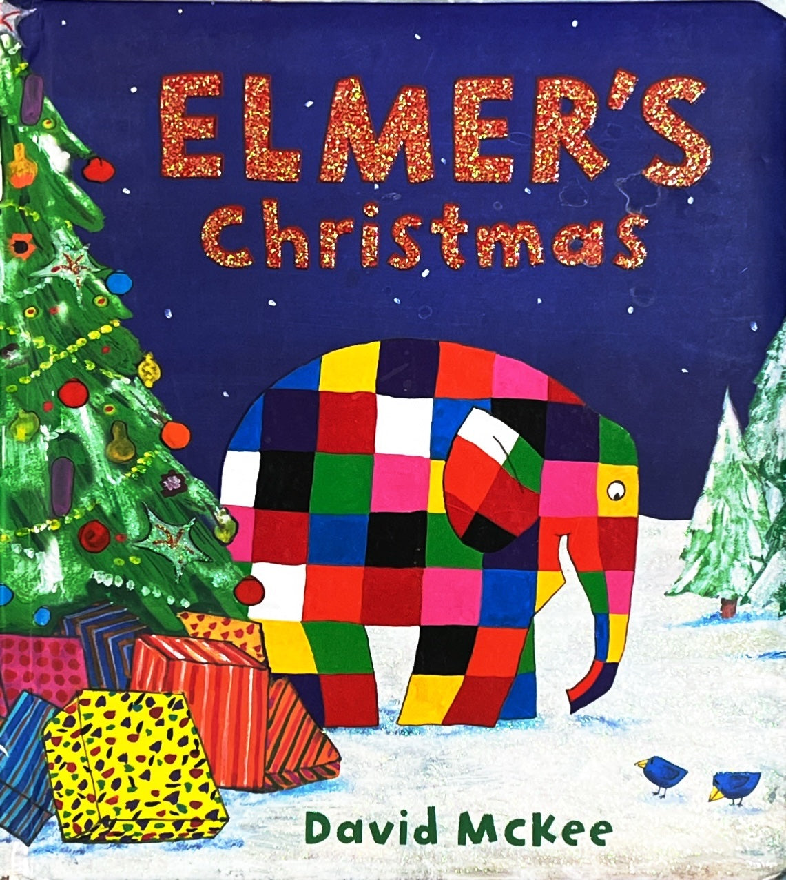 Elmer's Christmas (Board Book)